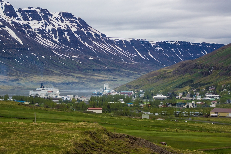 To/from Seyðisfjörður.
