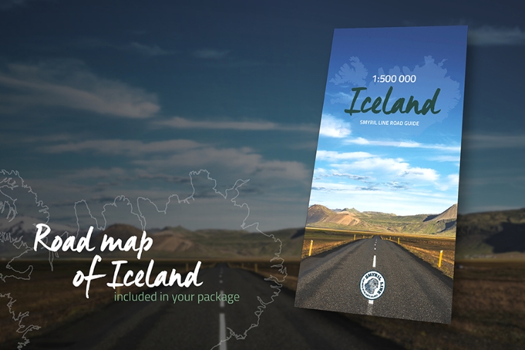Iceland road map.